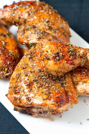 Recipe: Roasted Lavender & Honey Glazed Chicken